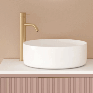 Lavabo sobre encimera Generalife en microcemento