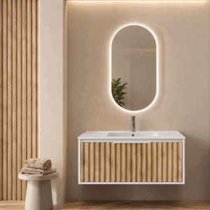 Conjunto mueble de baño Apolo con lavabo de porcelana - Imagen 5