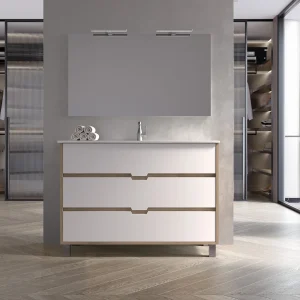 Mueble de baño Hermes en color blanco