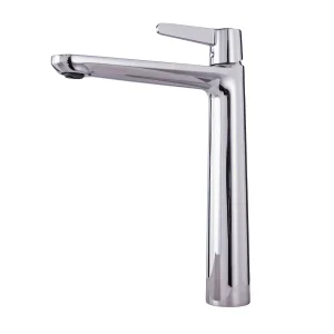 Grifo monomando lavabo alto modelo Bari, en cromo