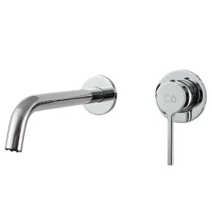 Grifo lavabo monomando empotrado modelo Turín, en cromo