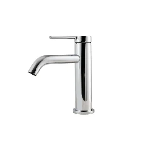 Grifo monomando lavabo modelo Turín, en cromo