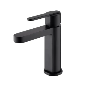 Grifo monomando Roma Imex moderno y minimalista, en negro