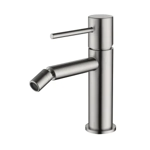 Monomando de bidé Monza Imex con líneas finas y elegantes, en acero