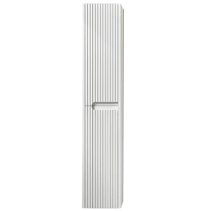 Columna auxiliar de baño suspendida Ezio con dos puertas y baldas interiores - Imagen 3