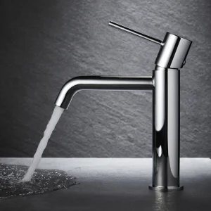 Grifo monomando de lavabo Monza Imex, en cromo