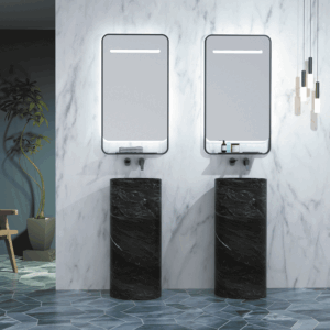 Espejo Concept con luz LED dual y cargador inalámbrico - Imagen 2