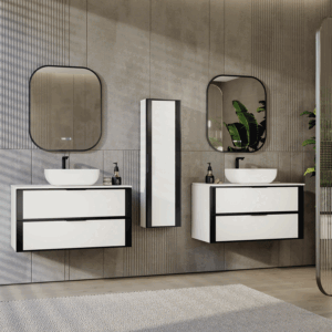 Lavabo sobre encimera Pool Solid Surface blanco con diseño ovalado - Imagen 2