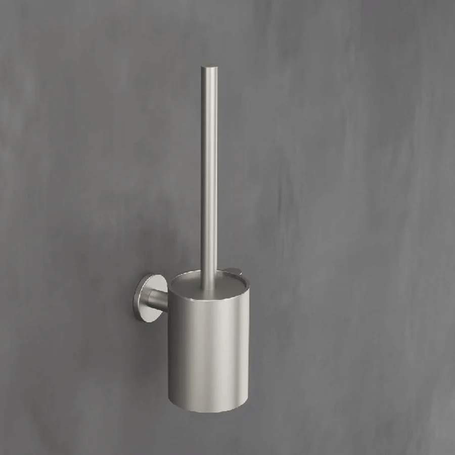 Escobillero de baño de acero inoxidable