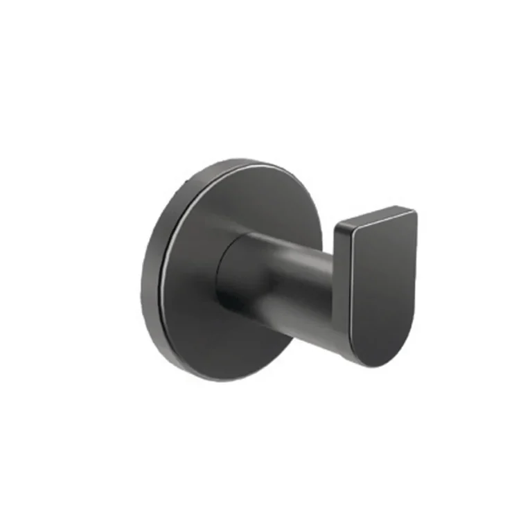 Percha de baño individual en acero inoxidable