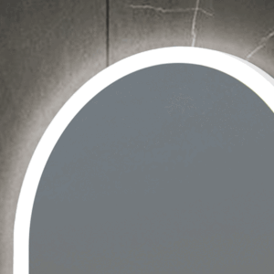 Espejo Canadá elíptico con luz LED fría y anti-vaho - Imagen 3
