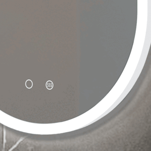 Espejo Canadá elíptico con luz LED fría y anti-vaho - Imagen 4