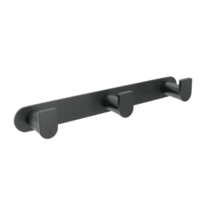 Percha triple de baño en acero inoxidable - Imagen 5