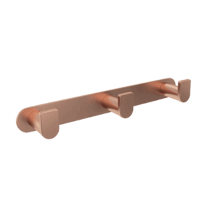 Percha triple de baño en acero inoxidable - Imagen 7