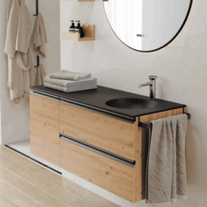 Toallero lateral para mueble de baño - Imagen 3
