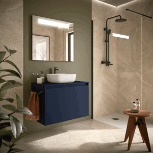 Mueble de baño suspendido Noja con tapa para lavabo sobre encimera - Imagen 2