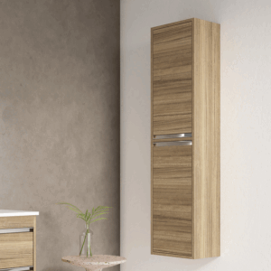 Columna de baño auxiliar suspendida 150 cm – almacenamiento para baño - Imagen 3