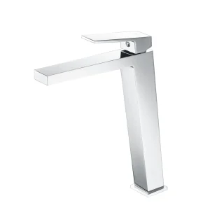 Grifo monomando lavabo caño alto serie Art de Imex, en cromo