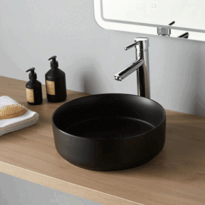 Lavabo cerámico Dana para muebles de baño sobre encimera - Imagen 3