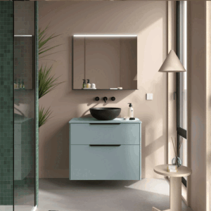 Conjunto de baño Luva con encimera para lavabo sobre encimera - Imagen 7