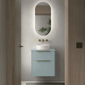 Conjunto de baño Luva con encimera para lavabo sobre encimera