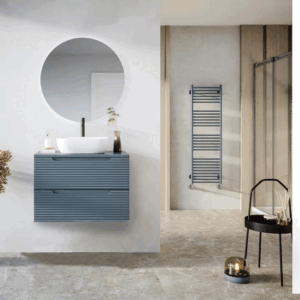 Mueble de baño Miami suspendido con 2 cajones y tapa lacada - Imagen 7