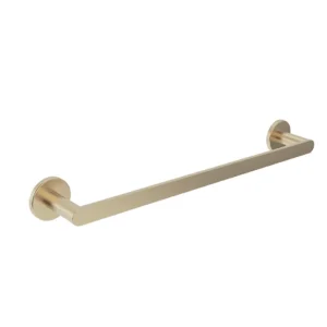 Toallero de baño Practic de 40/50 cm en acero inoxidable, en dorado
