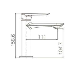 Grifo monomando para lavabo Ural IMEX - Imagen 11