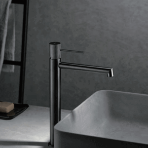 Grifo monomando de lavabo caño alto serie Line de Imex - Imagen 5