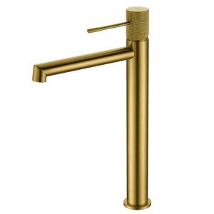 Grifo monomando de lavabo caño alto serie Line de Imex