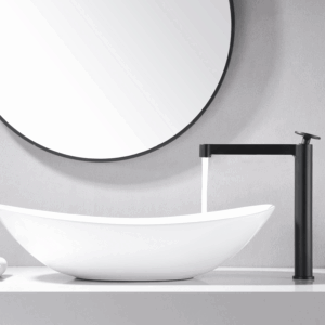 Grifo monomando lavabo alto Olimpo, diseño moderno para baño elegante - Imagen 7