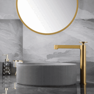 Grifo monomando lavabo alto Olimpo, diseño moderno para baño elegante - Imagen 8