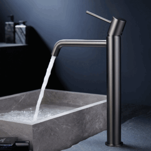 Grifo monomando lavabo alto Monza, diseño moderno en acabados premium - Imagen 12