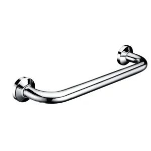 Asa de ducha en cromo, barra de apoyo para baño