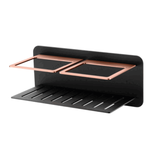 Jabonera frontal Imán, accesorio de baño en acero S304 en varios acabados - Imagen 5