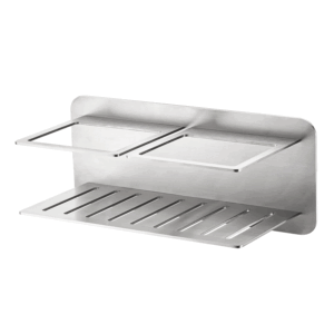 Jabonera frontal Imán, accesorio de baño en acero S304 en varios acabados - Imagen 6