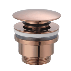 Válvula click-clack PVD para lavabo, desagüe automático en acabados premium - Imagen 5