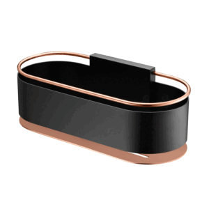 Jabonera frontal Anga, accesorio de baño en acero S304 con diseño moderno - Imagen 5