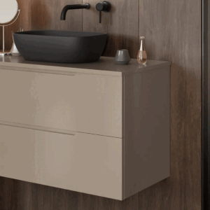 Mueble de baño Kairo suspendido con lavabo porcelánico y 2 cajones - Imagen 10