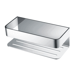 Jabonera frontal Mayura, accesorio de baño en acero S304 en varios acabados - Imagen 2