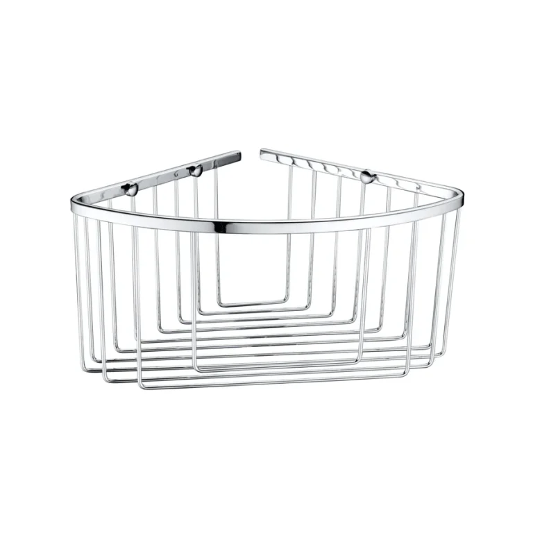 Jabonera de rincón, accesorio de baño en acabado cromo