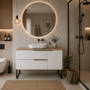 Mueble de baño Illora para lavabo sobre encimera