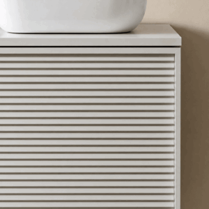Mueble de baño Zenit suspendido de 1 cajón con lavabo sobre encimera incluido - Imagen 3