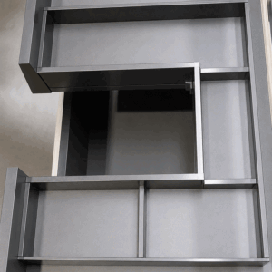 Mueble de baño Etna suspendido con lavabo cerámico integrado - Imagen 14